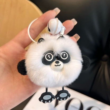Süßes Panda Plüsch Schlüsselanhänger Set Brehn