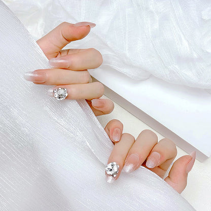 Premium French Tip Press-On Nails Brehn