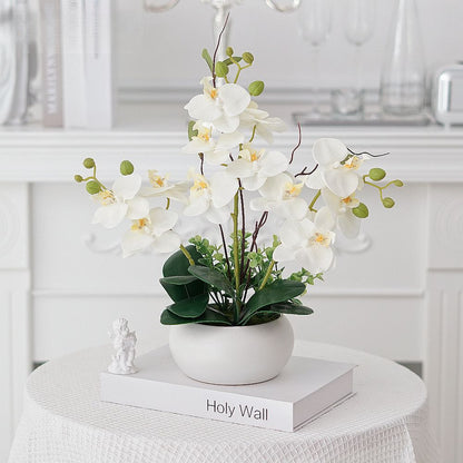 Realistische künstliche Orchideen Dekoration