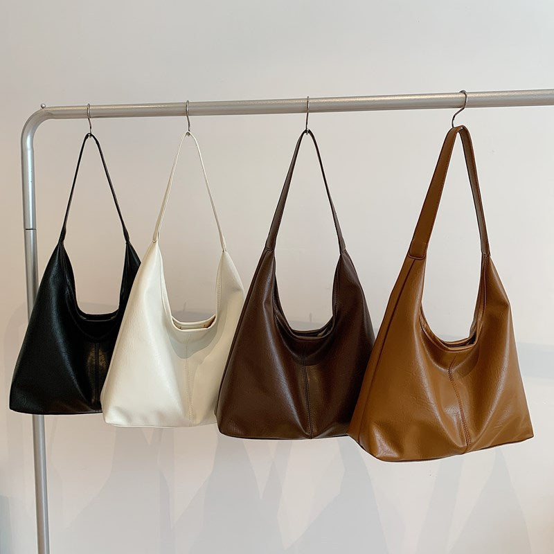 Zeitgenössische Leder Schultertasche Brehn