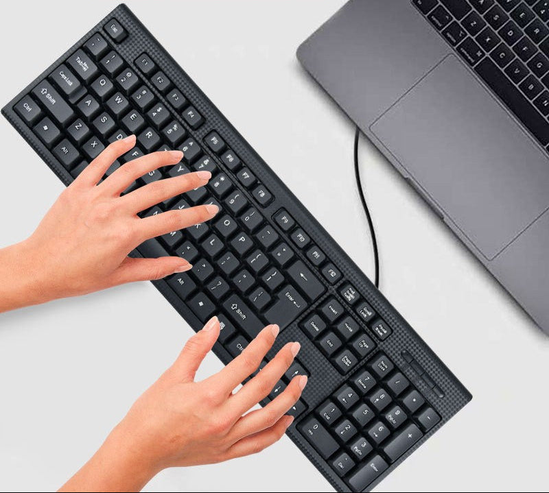 Verkabeltes Tastatur- und Mausset Brehn