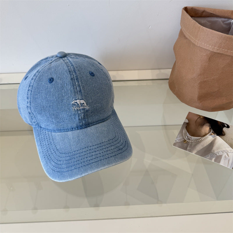 Damen Classic Denim Baseball Cap Brehn