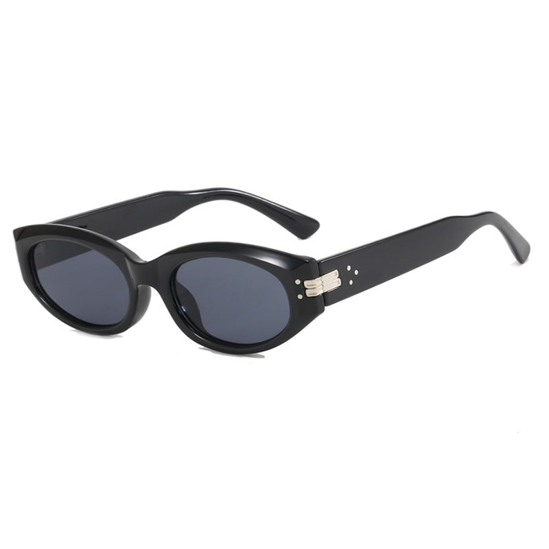 Damen modische Cat-Eye Sonnenbrille mit hochwertigem Rahmen Brehn