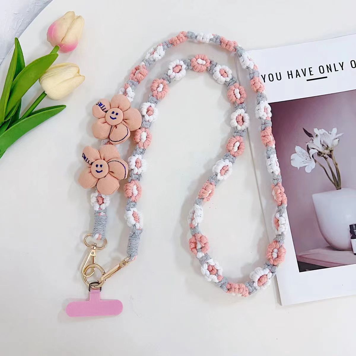Blumendesign Verstellbare Brillenband Brehn