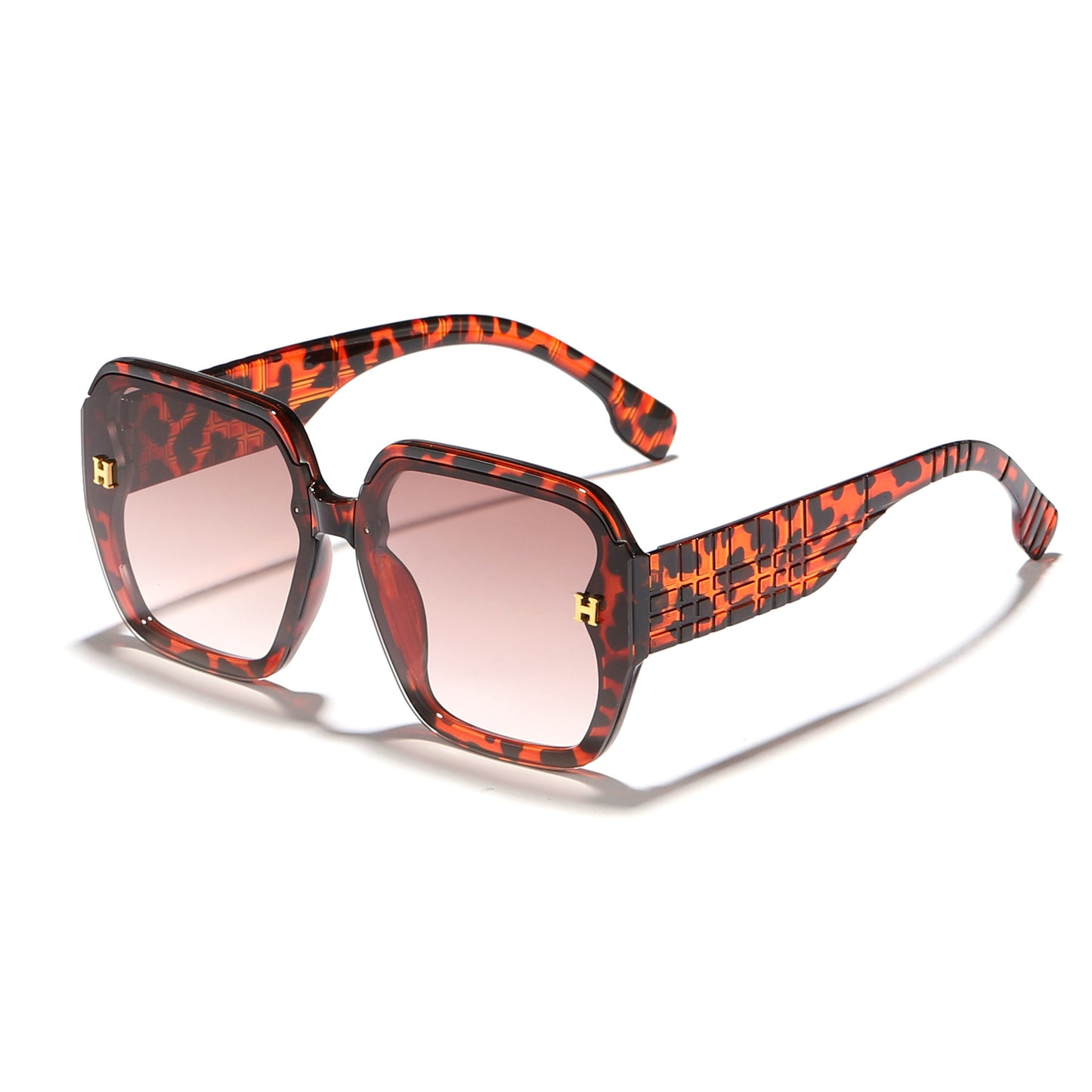Damen modische Sonnenbrille mit quadratischem Rahmen und trendigen Gläsern Brehn