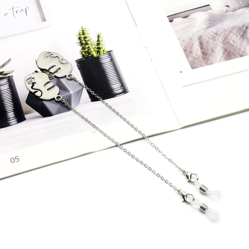 Künstlerischer Brillenkettenhalter Brehn