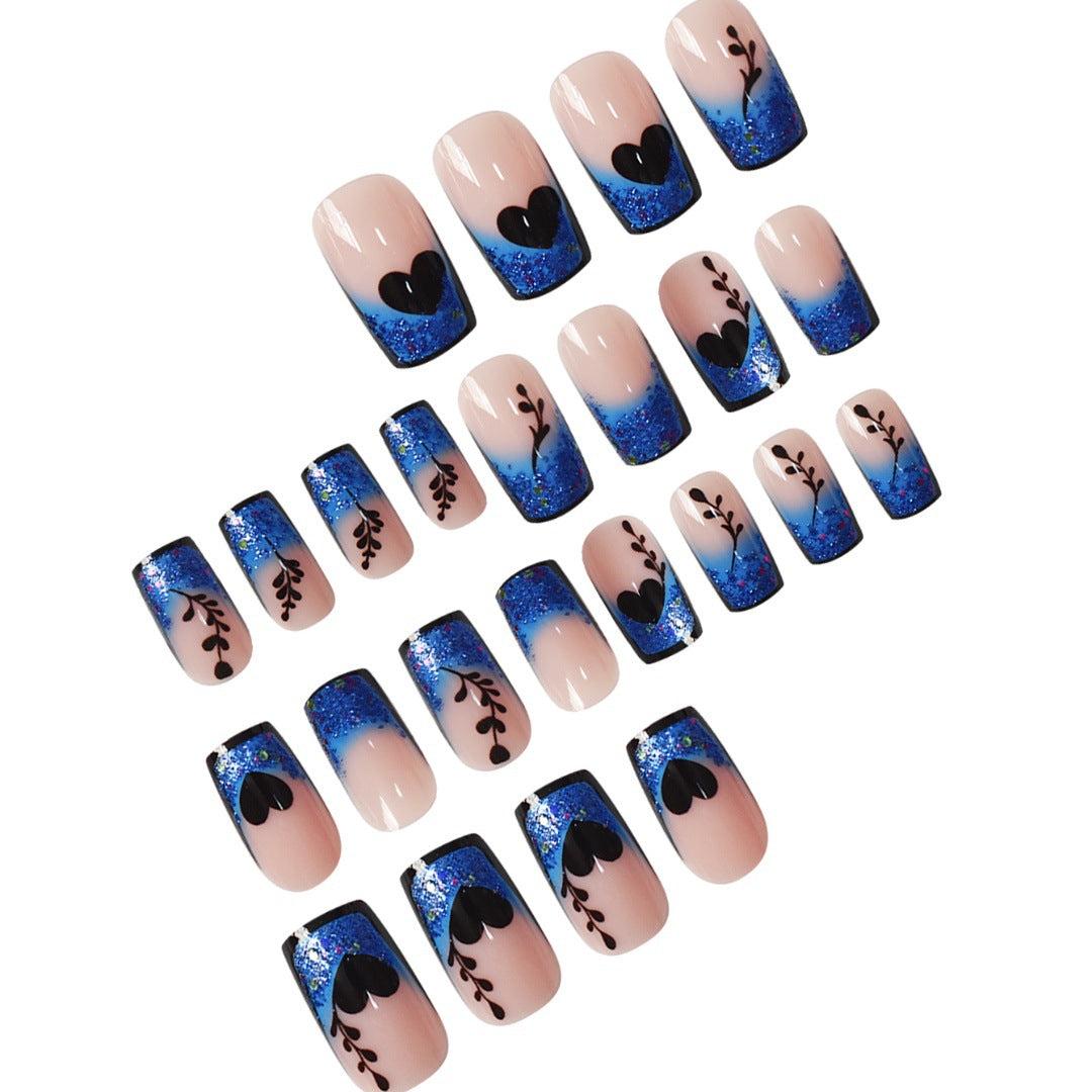 Künstlerische Gradient Nagelverlängerungen Brehn