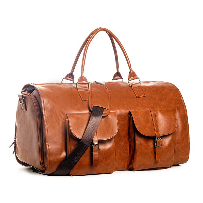 Elegante Reisetasche mit Zusätzlichen Außentaschen Brehn