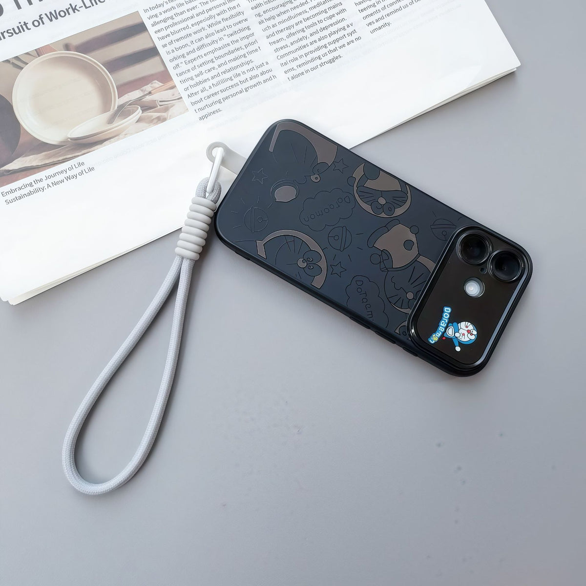 Vielseitiger Silikon Gepäckanhänger Halter Brehn