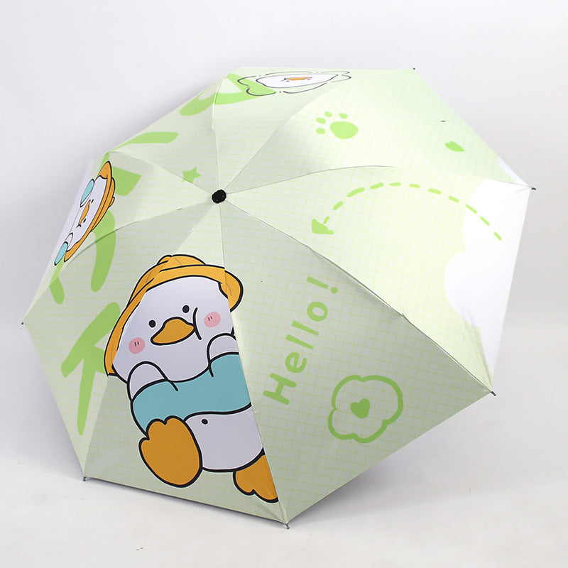 Damen Falt-Regenschirm mit niedlichem Tierdesign Brehn