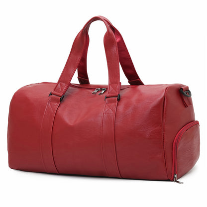 Premium Leder Reise-Duffel-Tasche Brehn
