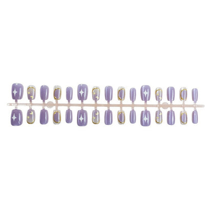 Himmlisches Sternen Nacht Press-On Nail Set