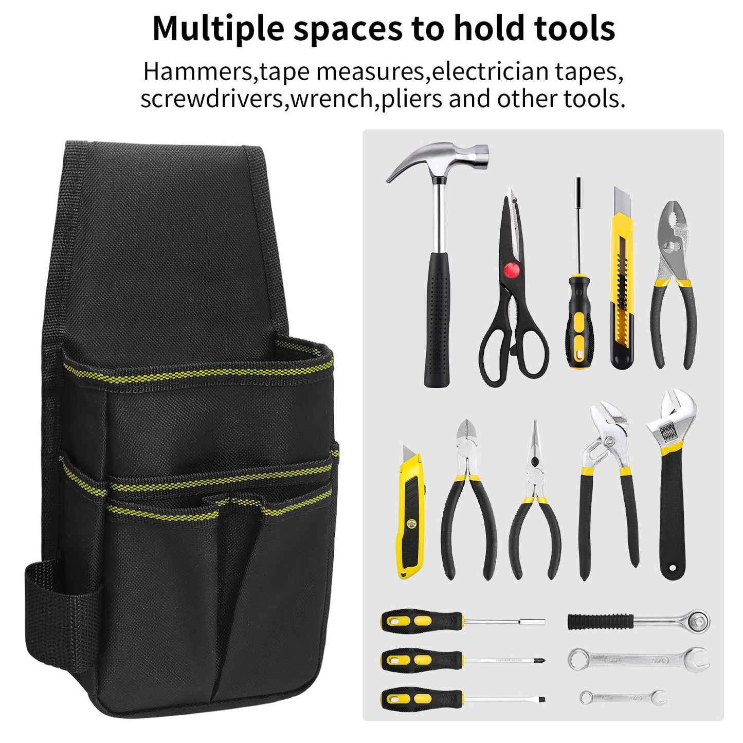 Multifunktionale Werkzeugtasche mit Verstellbarem Gürtel Brehn
