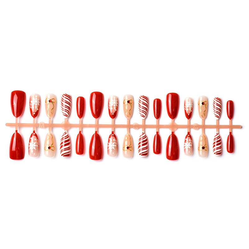 Festliches saisonales Press-On-Nail-Art-Set Brehn 1790636425
