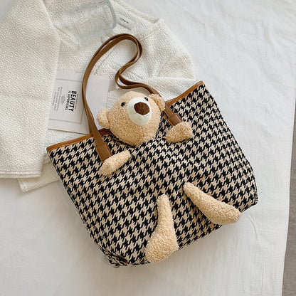 Fun Plush Bear Handtasche mit Griff