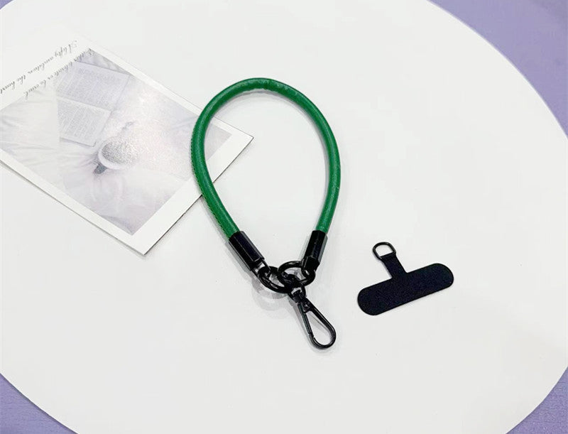 Eleganter Leder Schlüsselanhänger Halter Brehn