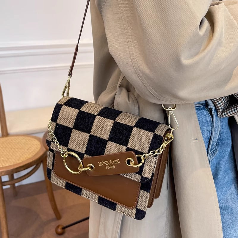 Moderne Strukturierte Crossbody-Tasche Brehn