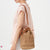 Elegante Handtasche Aus Geflochtenem Naturmaterial mit Stilvollem Kordelzug Brehn