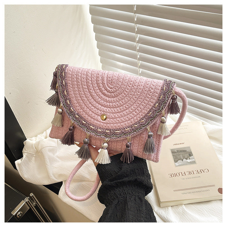 Bohemian Gewobene Clutch-Tasche Brehn