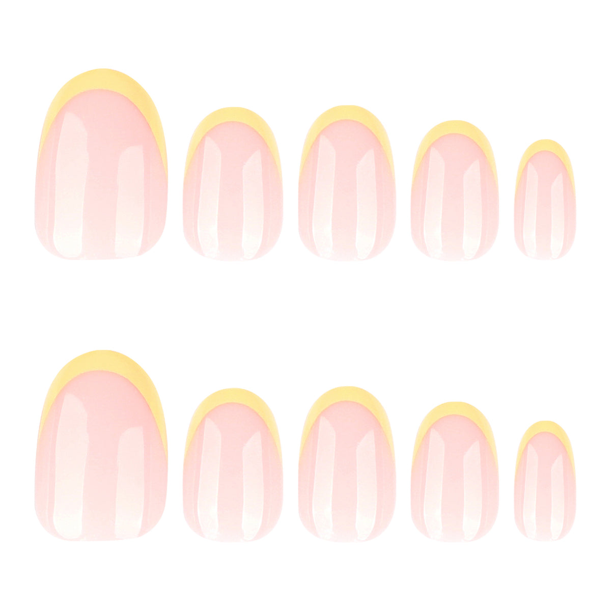 Elegante Nagelkunst im modernen French-Tip Design Brehn
