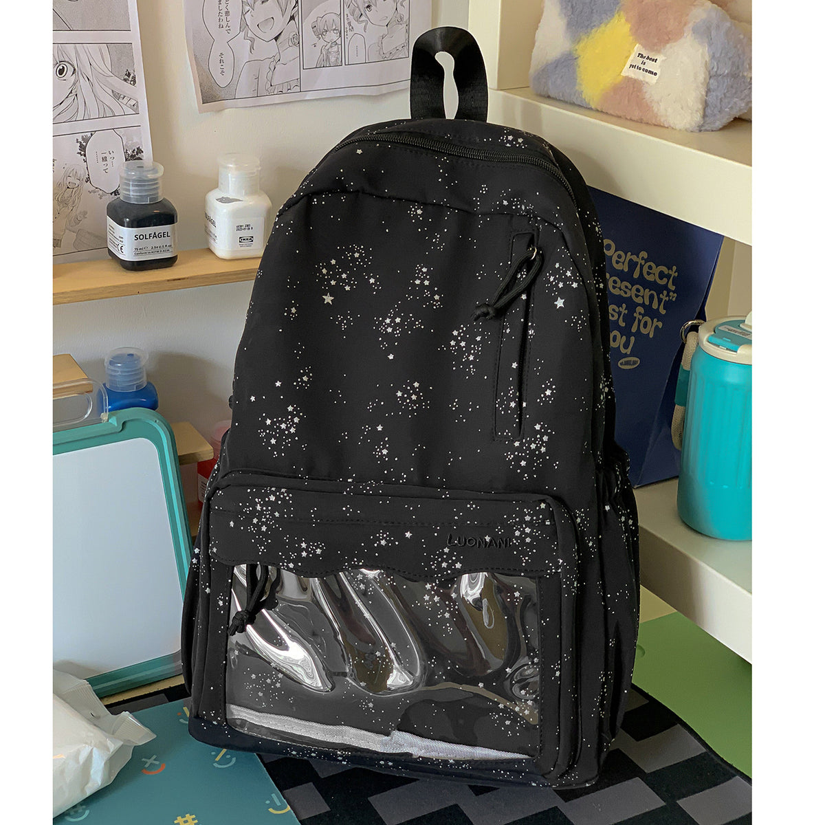 Stylischer Gemusterter Rucksack Brehn 1791205003