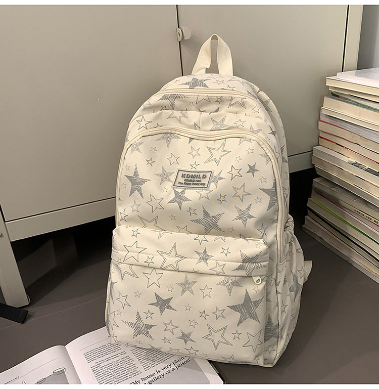 Sternmuster Hohe Kapazität Schulrucksack