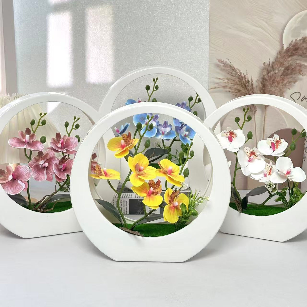 Dekorative Orchidee für dekorative Innenausstellung