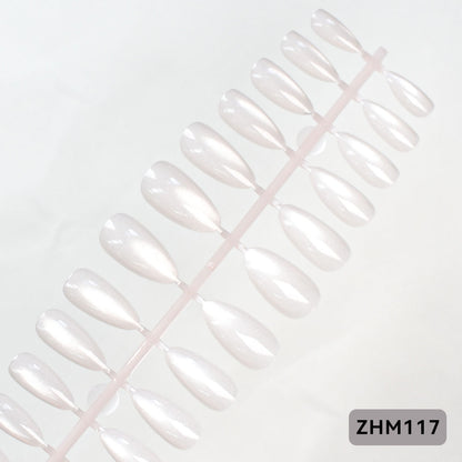 Glänzende Press-On Nagelspitzen Brehn