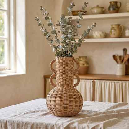 Handgefertigte Dekovase mit modernem Design Brehn