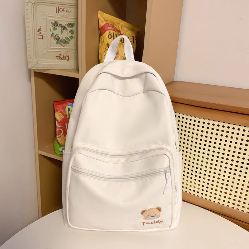 Lässiger Mini-Schulranzen mit mehreren Taschen