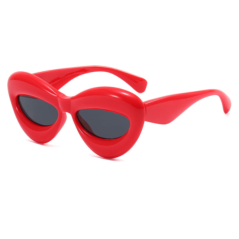 Damen kreative Designer-Sonnenbrille im Cat-Eye-Stil Brehn