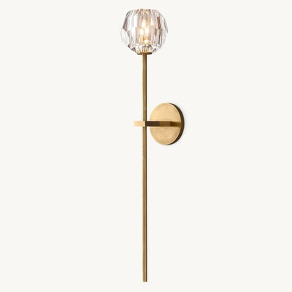 Elegante Kristall Wandleuchte