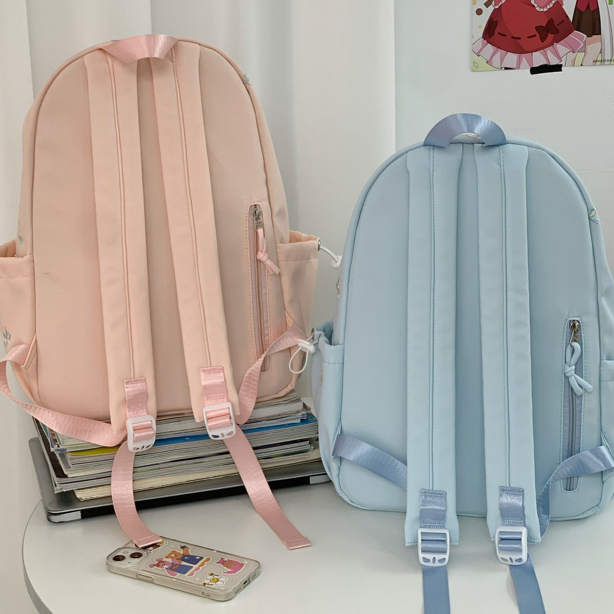 Stylische bestickte Rucksack Brehn 1791205438