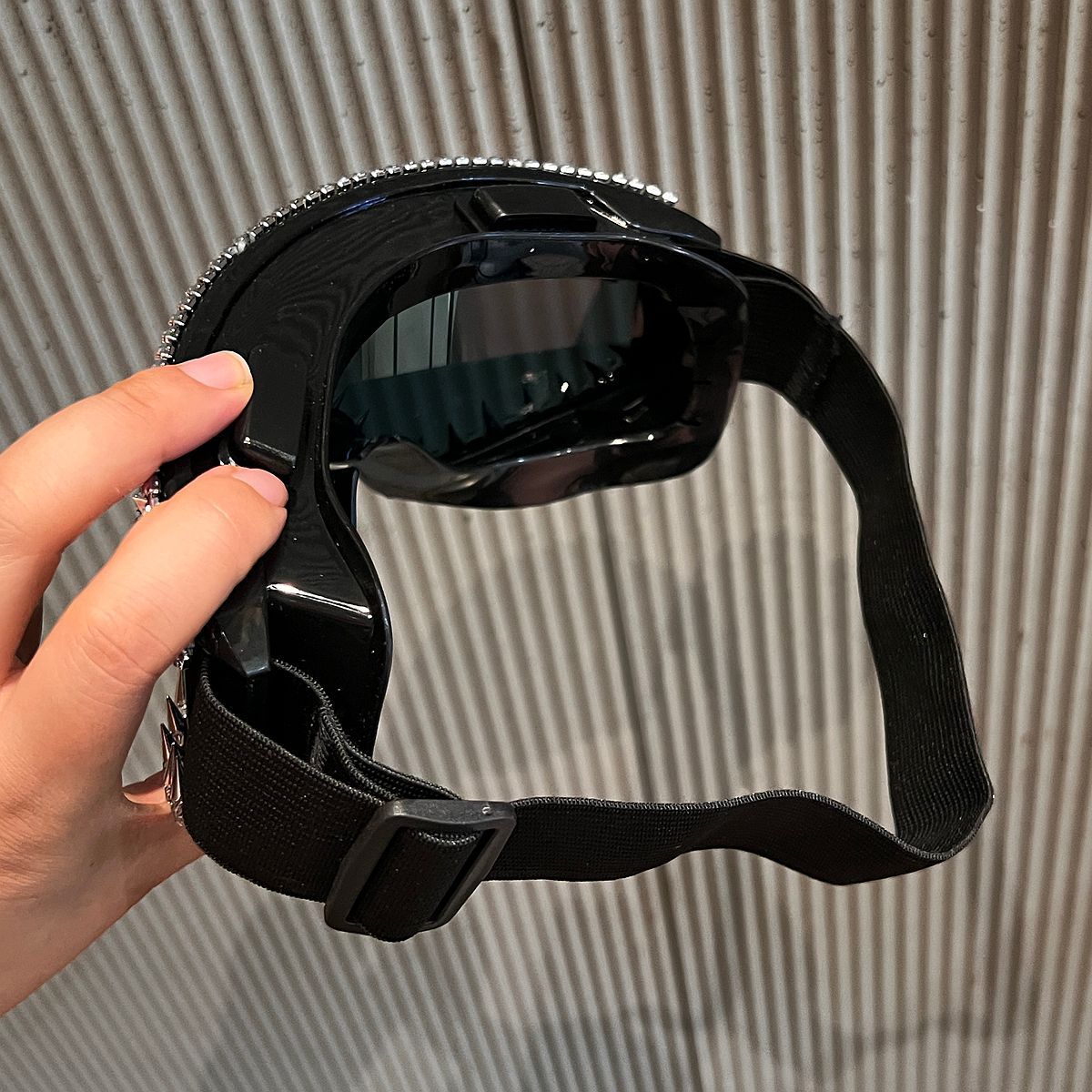 Damen Ski Schutzbrille mit extravagantem Strassdesign Brehn