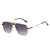 Damen Sonnenbrille im trendigen geometrischen Design Brehn