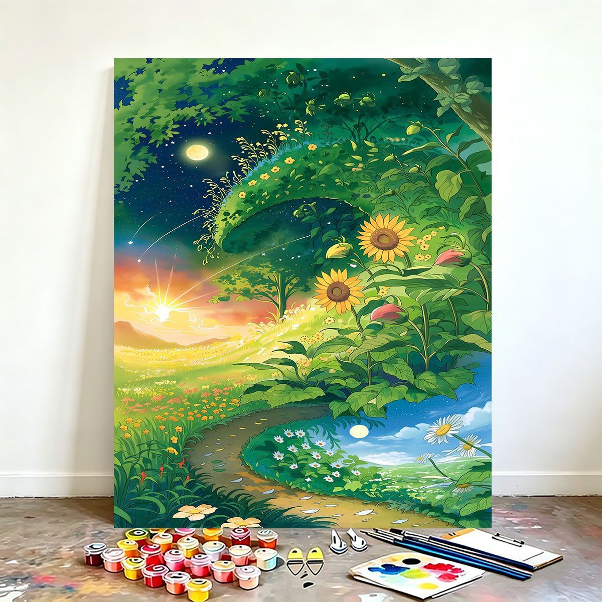 DIY Malen nach Zahlen Kunstset Brehn