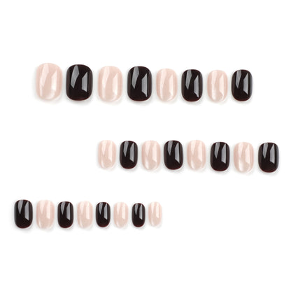 Kunstvolle Nagelverlängerungen mit elegantem Glitzer- und Ombre-Design Brehn