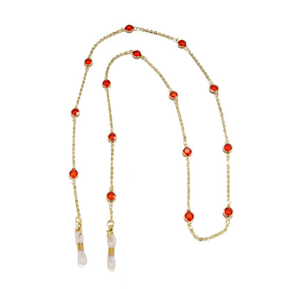 Edelstein-besetzter Brillenhalter Brehn