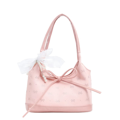 Schleifenverzierter Handtasche