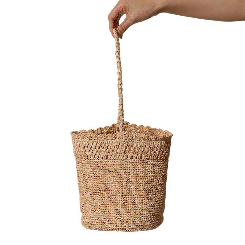 Geflochtene Basttasche Brehn