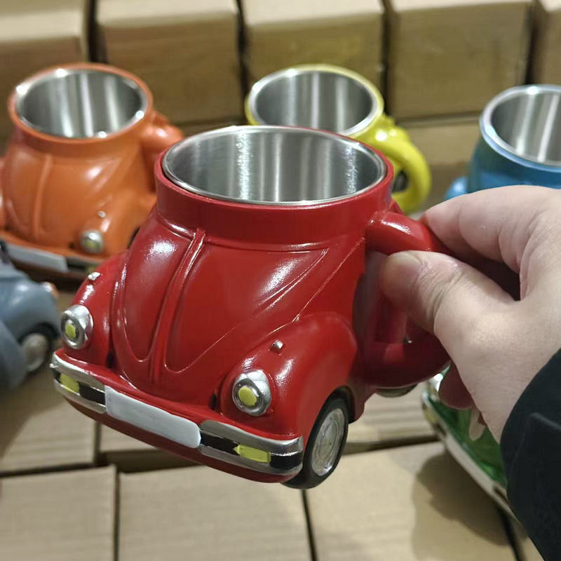 Spaßige Autoform Kaffeetasse Brehn