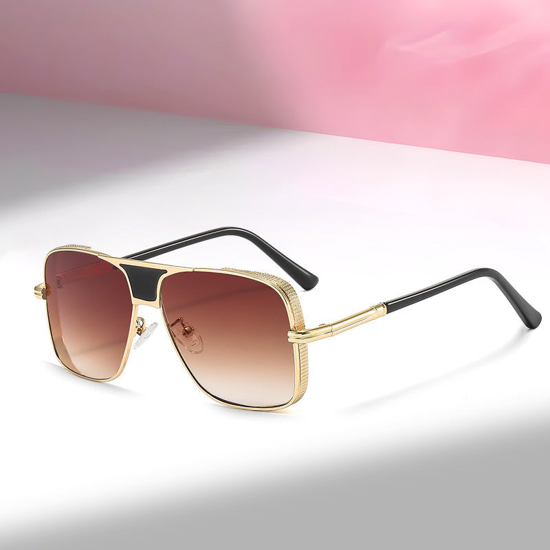 Damen elegante Sonnenbrille mit modernem Oversized-Rahmen Brehn