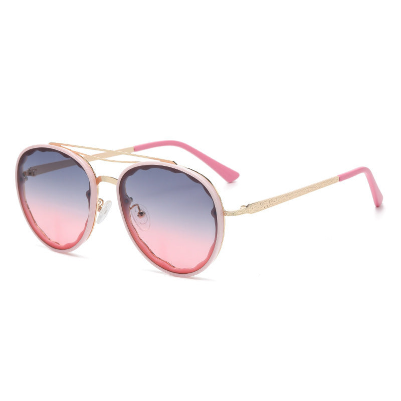 Damen Modern gestaltete Sonnenbrille im eleganten Oversize-Stil Brehn