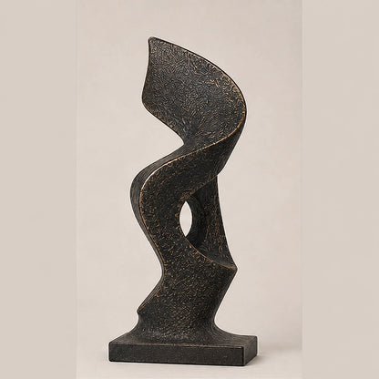 Abstrakte moderne dekorative Skulptur