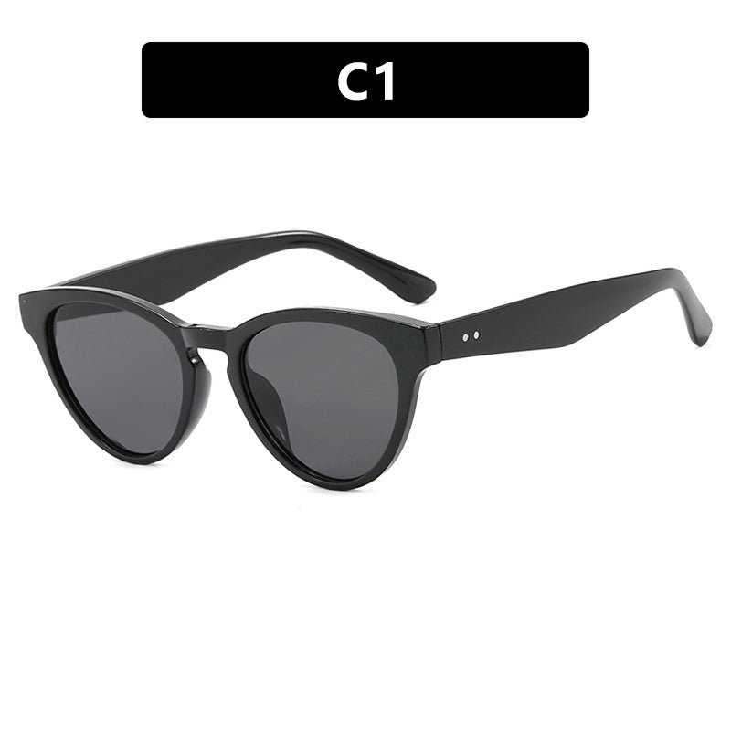 Damen Cat-Eye Sonnenbrille mit UV-Schutz und modischem Rahmen Brehn