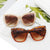 Damen Cat-Eye Sonnenbrille mit eleganten Akzenten Brehn