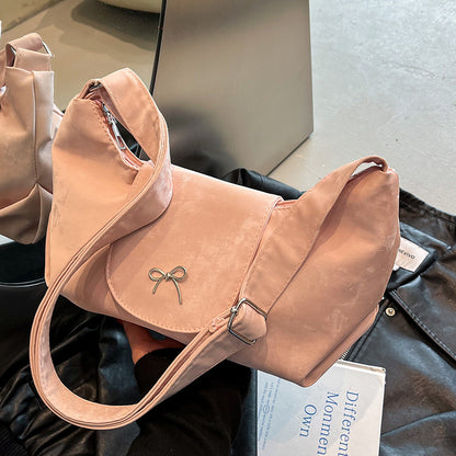 Elegante Samt Schultertasche