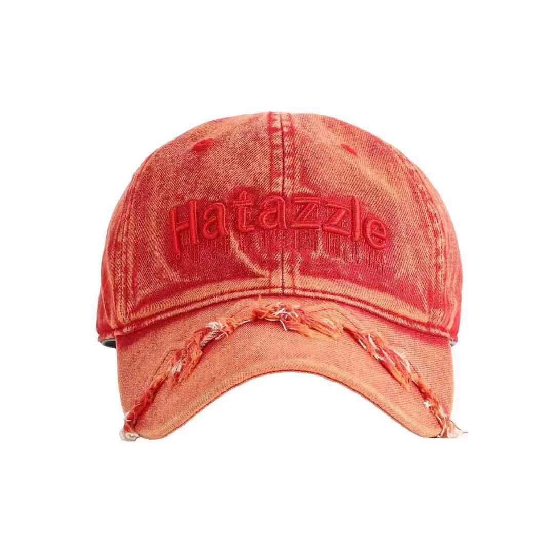 Herren Distressed Denim Baseball Cap Brehn 1784270737