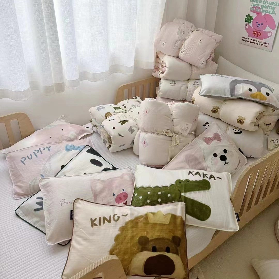Gepolsterte wendbare Panda-Print Minky-Trim Nap & Spielmatte
