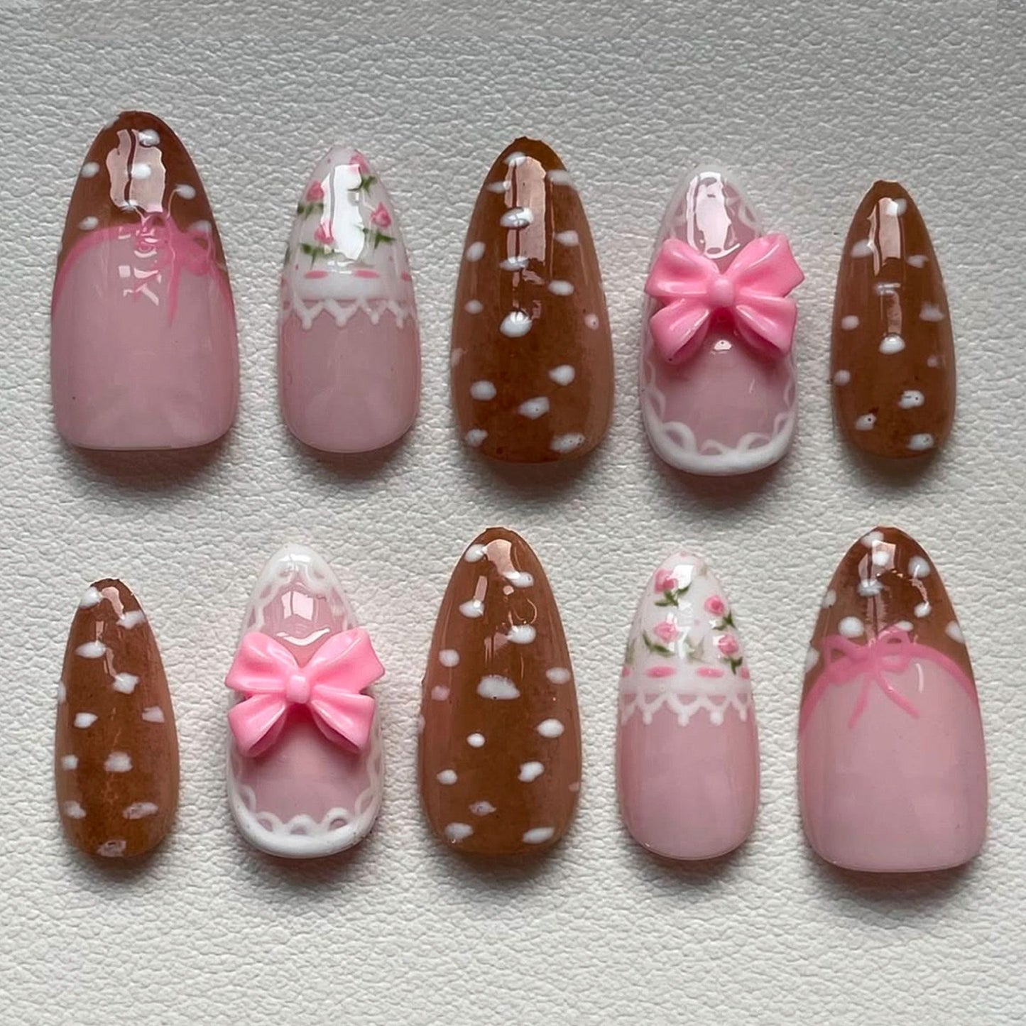 Thematic Artisan Press-On Nail Set Brehn